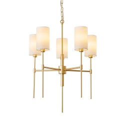 Step Into Design Lampa wisząca DARLING żyrandol złota 60 cm ST-9501-5 GOLD