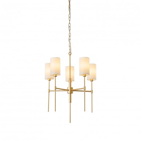  Step Into Design Lampa wisząca DARLING żyrandol złota 60 cm ST-9501-5 GOLD