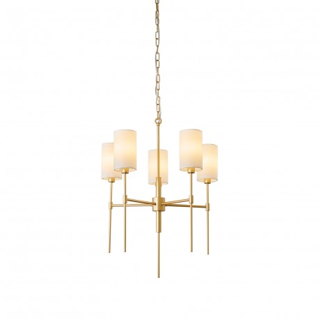  Step Into Design Lampa wisząca DARLING żyrandol złota 60 cm ST-9501-5 GOLD