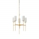  Step Into Design Lampa wisząca DARLING żyrandol złota 60 cm ST-9501-5 GOLD