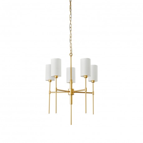  Step Into Design Lampa wisząca DARLING żyrandol złota 60 cm ST-9501-5 GOLD