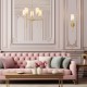  Step Into Design Lampa wisząca DARLING żyrandol złota 60 cm ST-9501-5 GOLD