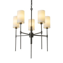 Step Into Design Lampa wisząca DARLING czarny połysk 60 cm ST-9501-5 BLACK