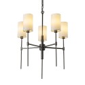  Step Into Design Lampa wisząca DARLING czarny połysk 60 cm ST-9501-5 BLACK