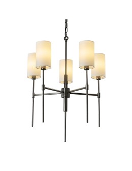  Step Into Design Lampa wisząca DARLING czarny połysk 60 cm ST-9501-5 BLACK