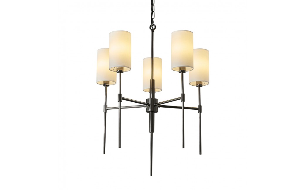  Step Into Design Lampa wisząca DARLING czarny połysk 60 cm ST-9501-5 BLACK