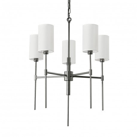  Step Into Design Lampa wisząca DARLING czarny połysk 60 cm ST-9501-5 BLACK