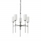  Step Into Design Lampa wisząca DARLING czarny połysk 60 cm ST-9501-5 BLACK
