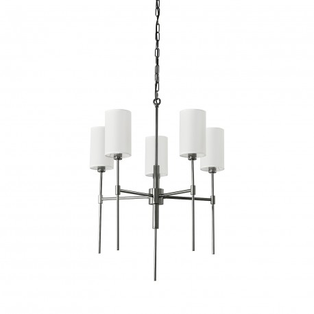  Step Into Design Lampa wisząca DARLING czarny połysk 60 cm ST-9501-5 BLACK