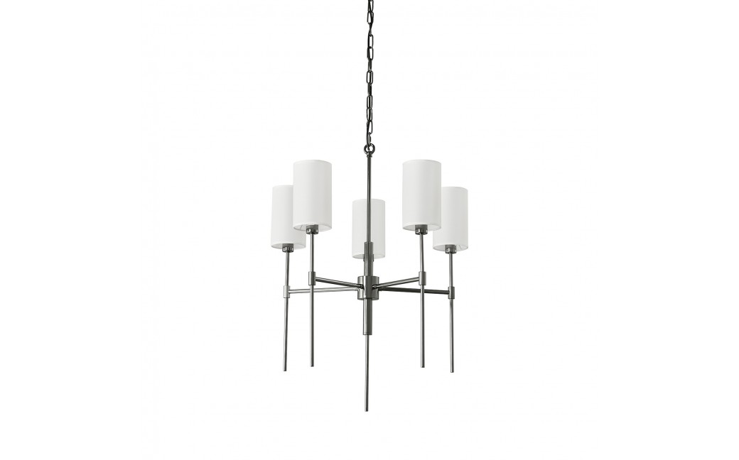  Step Into Design Lampa wisząca DARLING czarny połysk 60 cm ST-9501-5 BLACK