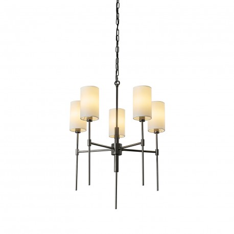  Step Into Design Lampa wisząca DARLING czarny połysk 60 cm ST-9501-5 BLACK
