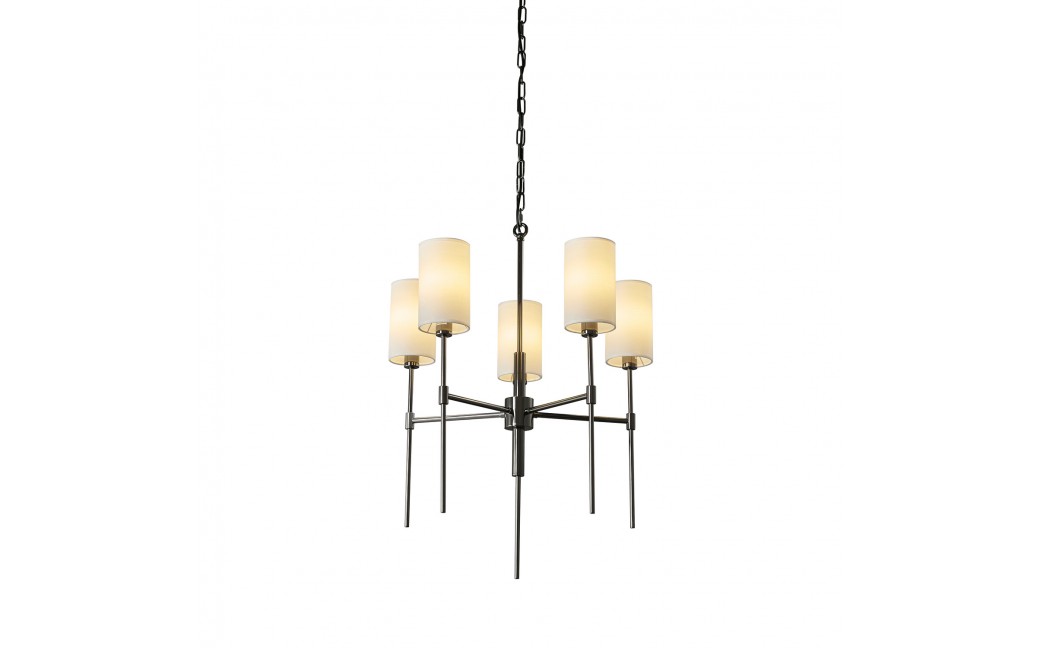  Step Into Design Lampa wisząca DARLING czarny połysk 60 cm ST-9501-5 BLACK