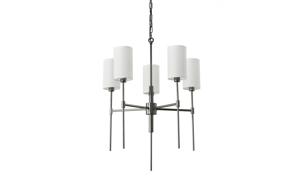  Step Into Design Lampa wisząca DARLING czarny połysk 60 cm ST-9501-5 BLACK