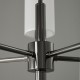  Step Into Design Lampa wisząca DARLING czarny połysk 60 cm ST-9501-5 BLACK