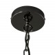  Step Into Design Lampa wisząca DARLING czarny połysk 60 cm ST-9501-5 BLACK