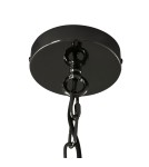 5-point chandeliers -  Step Into Design DARLING pendant lamp gloss black 60 cm ST-9501-5 BLACK - product 9