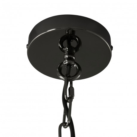  Step Into Design Lampa wisząca DARLING czarny połysk 60 cm ST-9501-5 BLACK
