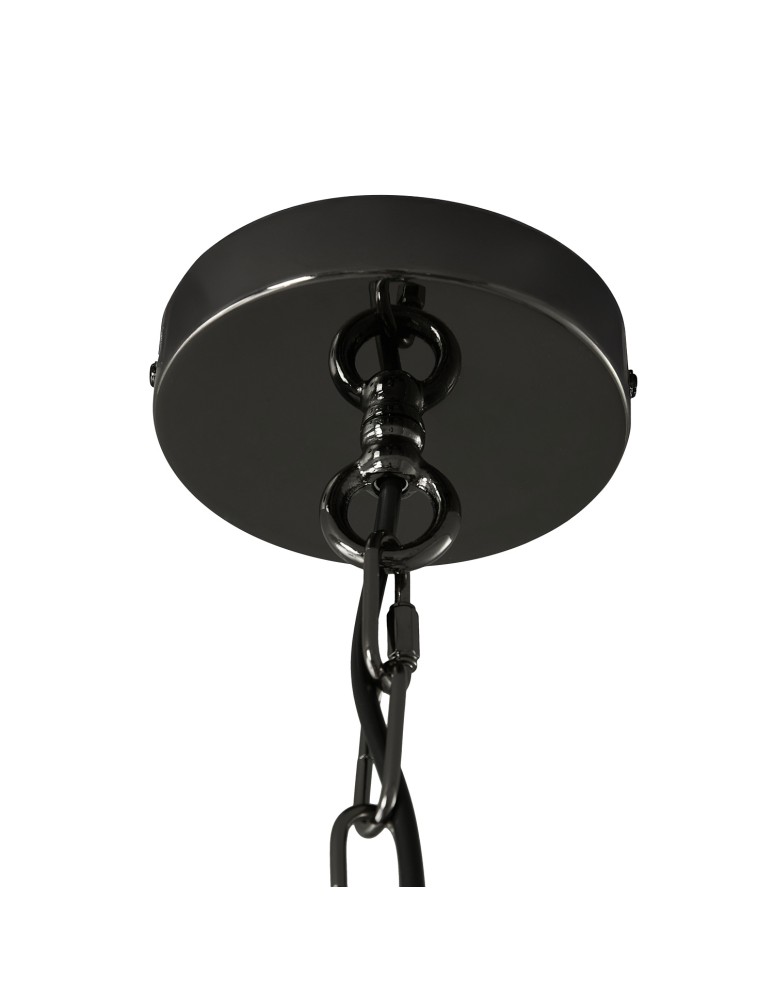 5-point chandeliers -  Step Into Design DARLING pendant lamp gloss black 60 cm ST-9501-5 BLACK - product kolory-swiatla.pl 9