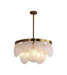 Glamour chandeliers -  Step Into Design AURORA brass 60 cm pendant lamp ST-9513 BRASS - product 2