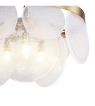 Glamour chandeliers -  Step Into Design AURORA brass 60 cm pendant lamp ST-9513 BRASS - product 5