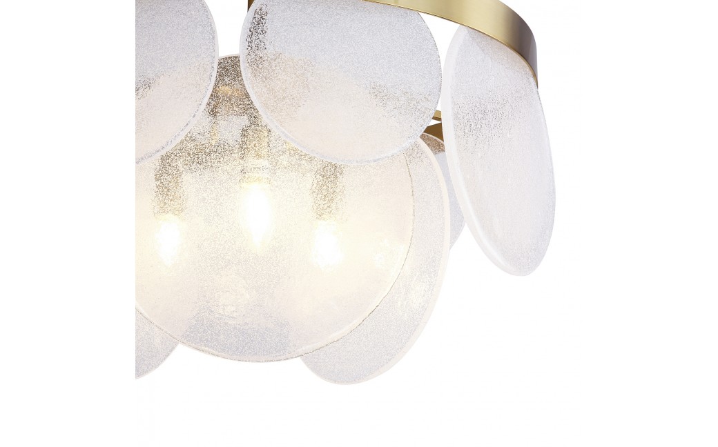  Step Into Design Lampa wisząca AURORA mosiądz 60 cm ST-9513 BRASS