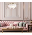 Glamour chandeliers -  Step Into Design AURORA brass 60 cm pendant lamp ST-9513 BRASS - product 7