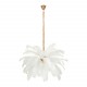  Step Into Design Lampa wisząca EMU pióra białe 100 cm ST-DN127 white