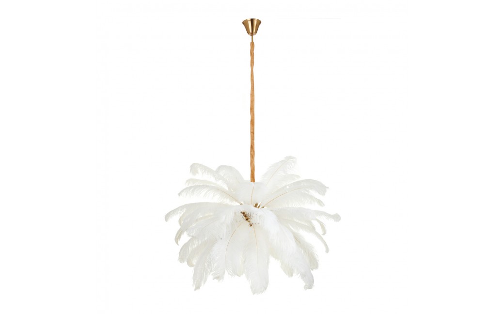  Step Into Design Lampa wisząca EMU pióra białe 100 cm ST-DN127 white