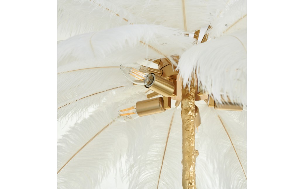  Step Into Design Lampa wisząca EMU pióra białe 100 cm ST-DN127 white