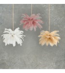 Designer pendant lamps -  Step Into Design pendant lamp EMU feather white 100 cm ST-DN127 white - product 10