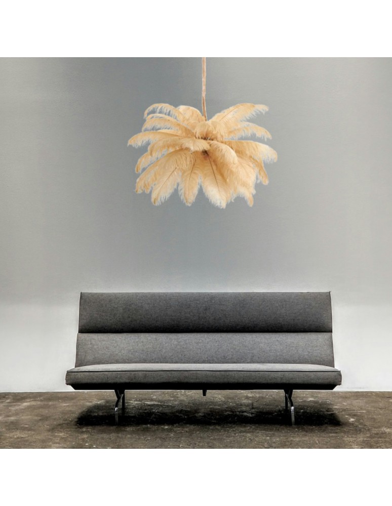 Designer pendant lamps -  Step Into Design pendant lamp EMU feather white 100 cm ST-DN127 white - product kolory-swiatla.pl 13