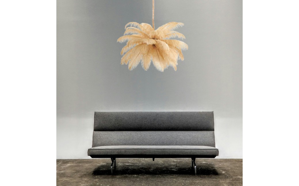  Step Into Design Lampa wisząca EMU pióra białe 100 cm ST-DN127 white