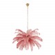  Step Into Design Lampa wisząca EMU pióra różowe 100 cm ST-DN127 pink
