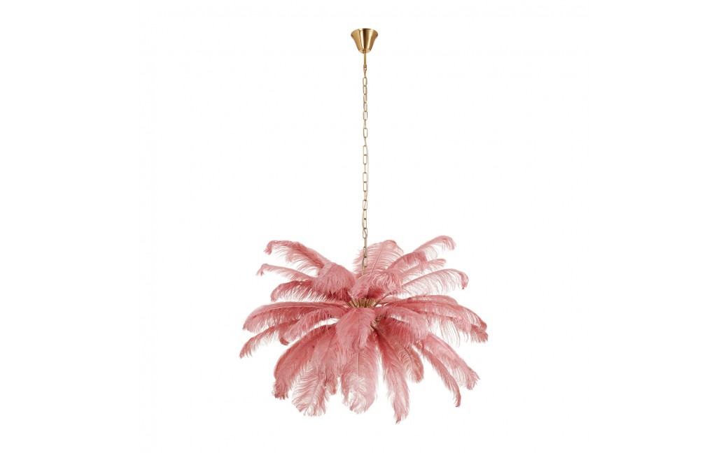  Step Into Design Lampa wisząca EMU pióra różowe 100 cm ST-DN127 pink