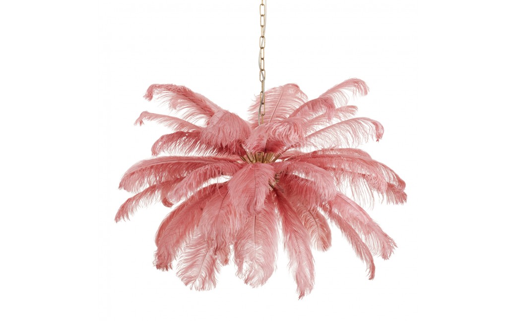  Step Into Design Lampa wisząca EMU pióra różowe 100 cm ST-DN127 pink