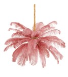 Designer pendant lamps -  Step Into Design EMU pink feather pendant lamp 100 cm ST-DN127 pink - product 5