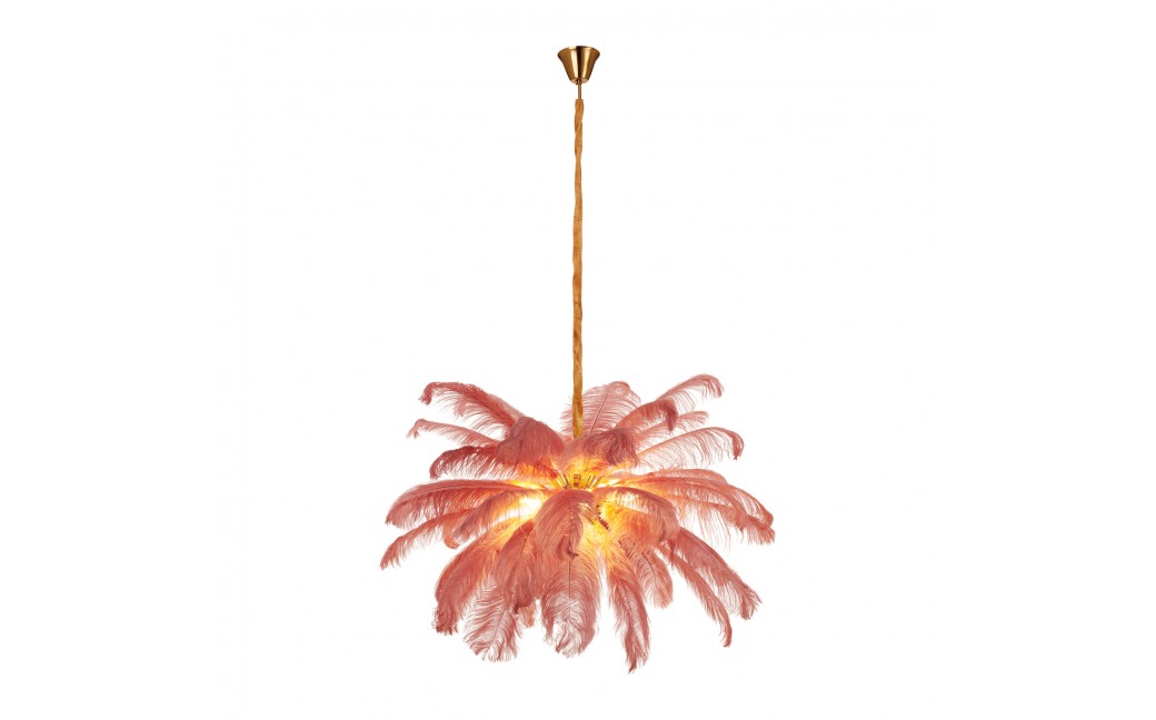  Step Into Design Lampa wisząca EMU pióra różowe 100 cm ST-DN127 pink