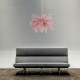  Step Into Design Lampa wisząca EMU pióra różowe 100 cm ST-DN127 pink