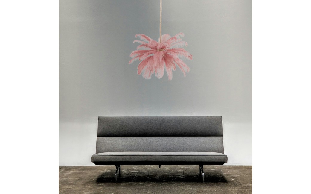 Step Into Design Lampa wisząca EMU pióra różowe 100 cm ST-DN127 pink