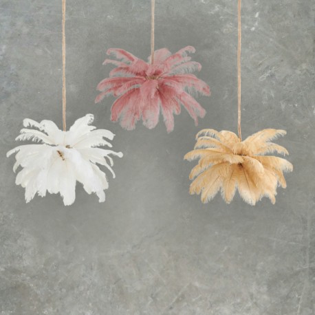  Step Into Design Lampa wisząca EMU pióra różowe 100 cm ST-DN127 pink