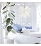 Designer pendant lamps -  Step Into Design EMU pink feather pendant lamp 100 cm ST-DN127 pink - product 10