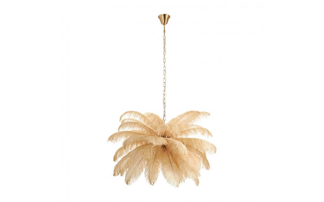  Step Into Design Lampa wisząca EMU pióra beżowe 100 cm ST-DN127 beige