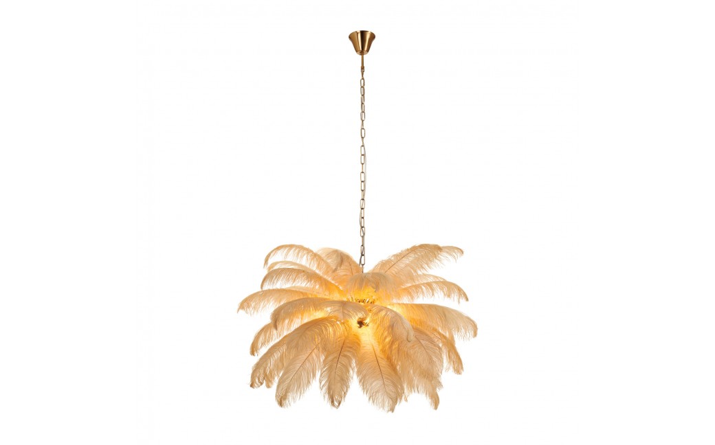  Step Into Design Lampa wisząca EMU pióra beżowe 100 cm ST-DN127 beige
