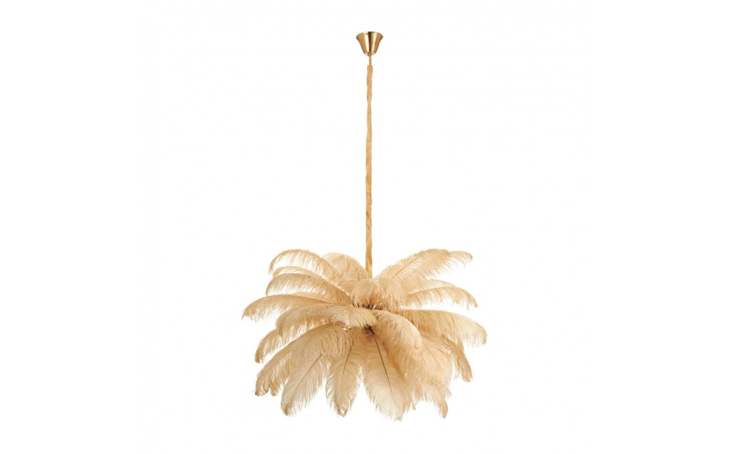  Step Into Design Lampa wisząca EMU pióra beżowe 100 cm ST-DN127 beige
