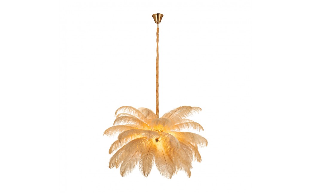  Step Into Design Lampa wisząca EMU pióra beżowe 100 cm ST-DN127 beige
