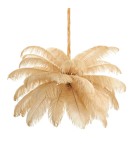 Designer pendant lamps -  Step Into Design EMU feather pendant lamp beige 100 cm ST-DN127 beige - product 6
