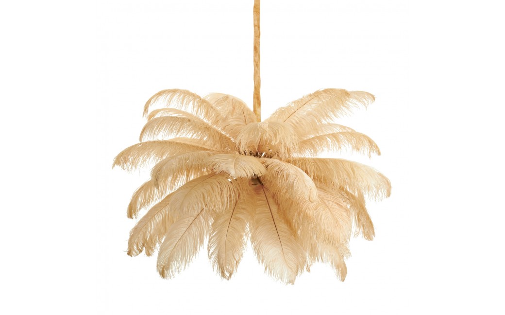  Step Into Design Lampa wisząca EMU pióra beżowe 100 cm ST-DN127 beige