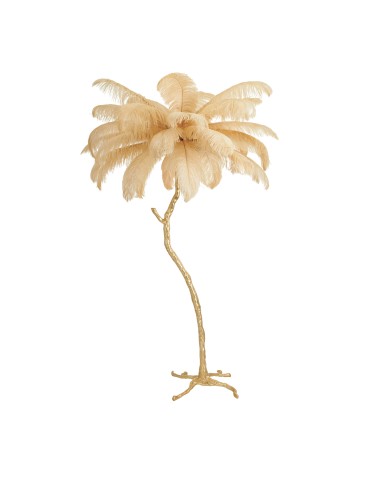  Step Into Design Lampa podłogowa EMU pióra beżowe 150 cm ST-DN128-F beige - produkt 2