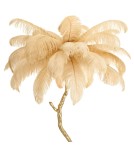 Designer floor lamps -  Step Into Design EMU floor lamp feather beige 150 cm ST-DN128-F beige - product 4