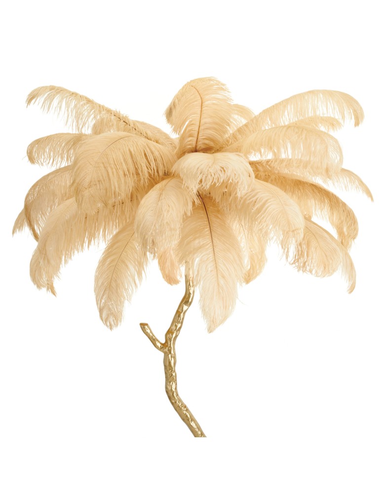 Designer floor lamps -  Step Into Design EMU floor lamp feather beige 150 cm ST-DN128-F beige - product kolory-swiatla.pl 4